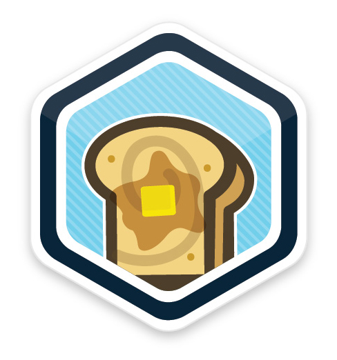French Toast Badge